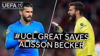 #UCL GREAT SAVES: ALISSON BECKER