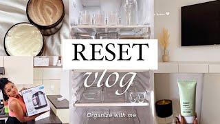 Reset Vlog | Fridge Organization | Unboxing | Decluttering