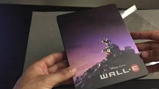 WALL-E  [BLUFANS] STEELBOOK BLU RAY REVIEW