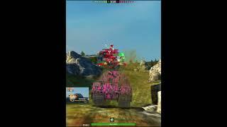 ЗАМИНИРОВАННЫЙ МАУС 1:8 победа? #wotblitz #bigboss #shorts