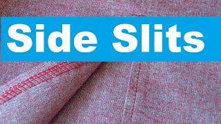 How to Sew Side Slits To a Dress Or Skirt