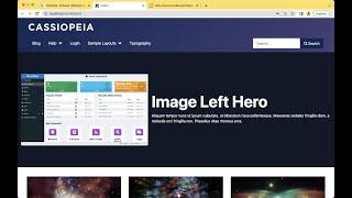 Image Left Hero Layout  - Module Xiroweb UiBlocks Hero