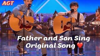 Father and Son Win Simon Cowell's GOLDEN BUZZER with Original Song