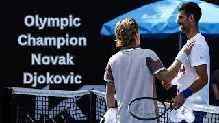 Practice with Olympic Gold Medalist Novak Djokovic