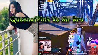 Mr Bro Vs QueenofPink Friendly battle