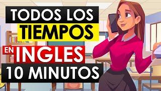  TODOS LOS TIEMPOS VERBALES EN INGLES EXPLICADOS FACILMENTE EN 10 MINUTOS! 