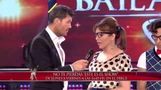 Showmatch 2014 - Rock & roll y críticas para Lizy Tagliani