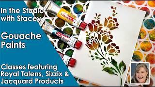 June Week 3 - In the Studio with Stacey Craft Class Monthly Series - Gouache Paints & Vellum