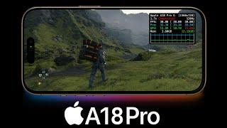 iPhone 16 Pro Max with A18 Pro: Testing 10 games