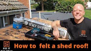 The Ultimate Felt Roofing Guide for Your Shed (Lasting Tests)