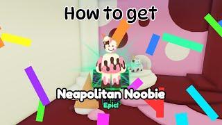How to get Neapolitan Noobie in Find The Noobies Morphs (Roblox)