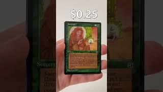 Opening a Magic The Gathering: Homelands booster pack #mtg