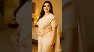 AI Desi Beauty in Saree  | Navel Style #navelbeauty