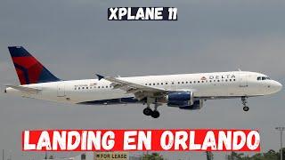 Highlight: ️ X-PLANE 11 EN VIVO  | A320 |  VATSIM | APPROACH & LANDING EN ORLANDO KMCO