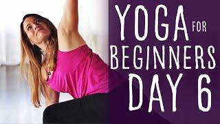 Yoga For Beginners At Home 30 Day Challenge (Day 6) 15 min