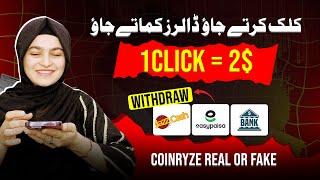 Earn Money Online by Clicks | Coinryze Live Withdrawal ~Coinryze Earning Webiste Real or Fake?