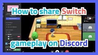 How to share Nintendo Switch gameplay on Discord -【Narvitech NJ300 HDMI Capture Box】