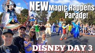 Front Row Seats @ the New DISNEY MAGIC HAPPENS Parade! / Experiencing Many New Things @ DISNEYLAND!