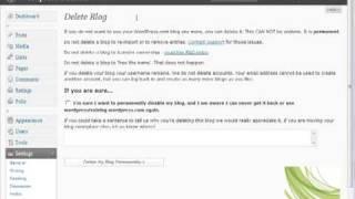11 How to delete your blog permanently