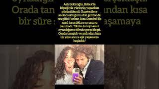 ASLI BEKİROĞLU: "SEVGİLİMLE FİLMDE TANIŞTIK"