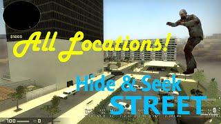 CS:GO Hide & Seek Street All Locations, Secrets, and Teleports!