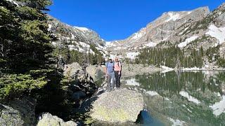 Lake Haiyaha Hike-Rocky Mountains