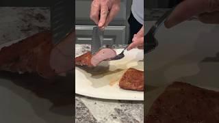 Pork tenderloin on our Pit Boss pellet smoker! #pitboss #smokedmeat