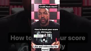 How to boost your credit score 250 points. #tradelines #badcredit #creditrepair #credittip