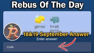 18 & 19 September X Empire Rebus of the Day Code | Rebus of the day Musk Empire | X Empire