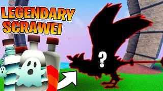 I Tried Using All New Potions To Make A LEGENDARY Scrawei.. (GONE WRONG)  - ROBLOX Dragon Adventures