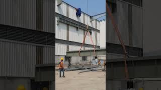 #construction #steelstructures #steelconstruction #steel #Steel Building#Crane#viral video#Shorts