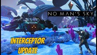 Interceptor update overview for No Man's Sky