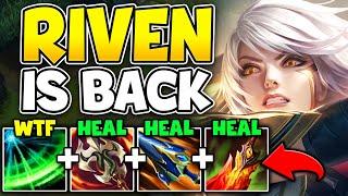 RIVEN IS BACK AND STRONGER THAN EVER! RIOT MAY NEED TO REVERT THESE BUFFS!