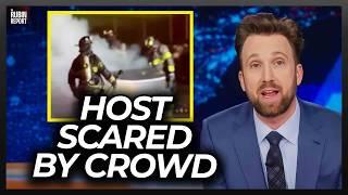 ‘Daily Show’ Crowd’s Unexpected Reaction to Violent Attacks Shocks Host