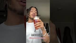 NEW MODELO REVIEW‼️ #shorts #beer #modelo #review #reaction #funny #theregoeschance