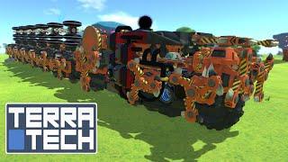 Технологичный Поезд "Сороконожка" TerraTech