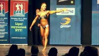 Maria Vitakkala - Winner of Sportyfeel Fitness Classic - Helsinki Finland