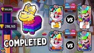 REACHED 300k LEGENDARY PIÑATA | Match Masters x2 Mighty Mushrooms with ~SE~ VALENTINE VINNIE