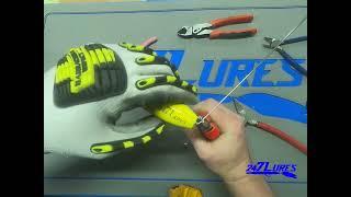 247 Lures - Rig and Wire a Lure POV - Build Kit Video Instructions