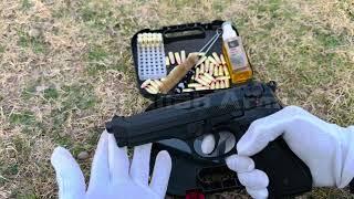 Beretta 92fs PAK Made (DAK) Full review And Testing Fir #youtube