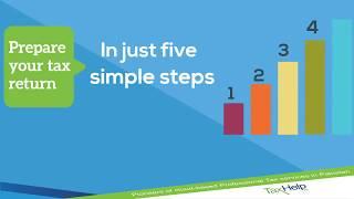 In 5 simple steps file your return accurately and securely!