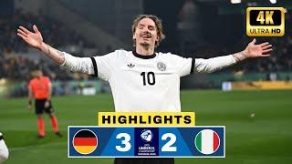 Highlights: Deutschland U21 gegen Italien U21 | 3-2 | UEFA EURO 2025 U-21 |  Merlin Röhl Goal