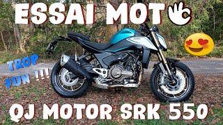 Motorcycle test: QJ SRK 550 A2 - a super cool toy 