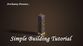 MagicaVoxel Tutorials: Simple Building Tutorial