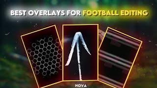 FREE OVERLAYS PACK FOR EDITS || Football Overlays