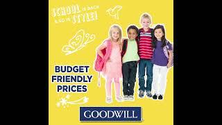 Back To School Shopping at Goodwill