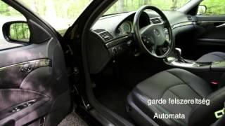 Mercedes Benz E 270CDI Avantgarde (auto-store.hu)