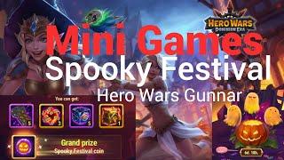 Hero Wars Spooky Festival Mini Games Puzzles 2024