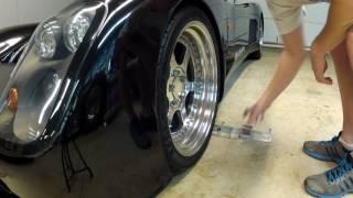 Hand-held Camber Guage, DIY wheel alignment from Tenhulzen Automotive