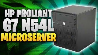 HP ProLiant G7 N54L MicroServer Server System Review